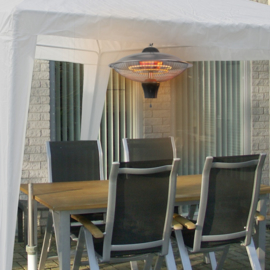 Eurom | Hangende Terrasverwarming | Elektrisch | Partytent Heater 1502 | 750-1500W | 14m² | Carbon | 336122