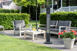 Q-Tower 2000 RCD - De Ultieme Terrasverwarmer voor Comfort & Gemak