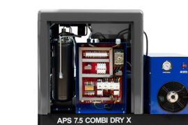 Airpress Schroefcompressor APS 7.5 CombiDry X