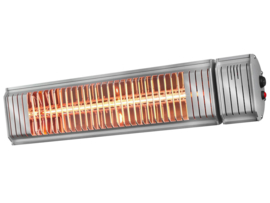 Eurom | Hangende Terrasverwarming | Elektrisch | Golden 2000 Amber smart Rotary | 2000W | 22m² | Golden Amber | Afst. + APP & dimmer | 334128