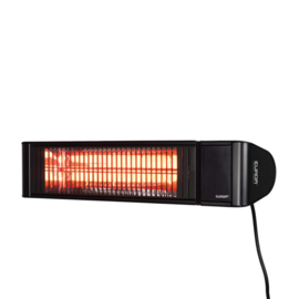 Eurom | Hangende Terrasverwarming | Elektrisch | Golden 2000 Amber Focus  | 2000W | 22m² | Golden Amber | Afst. +APP & dimmer| 334340