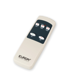 Eurom | Hangende Terrasverwarming | Elektrisch | Golden 2200 Comfort RCD Black | 2200W | 20m² | Afst. & Dimmer | Golden halogeen | 334852