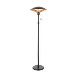 Eurom | Staande Terrasverwarming | Elektrisch | PD2100 XXL | 2100W | 17m² | Halogeen