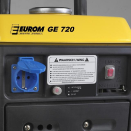 Eurom GE 720 Benzine Generator (2TAKT!!)