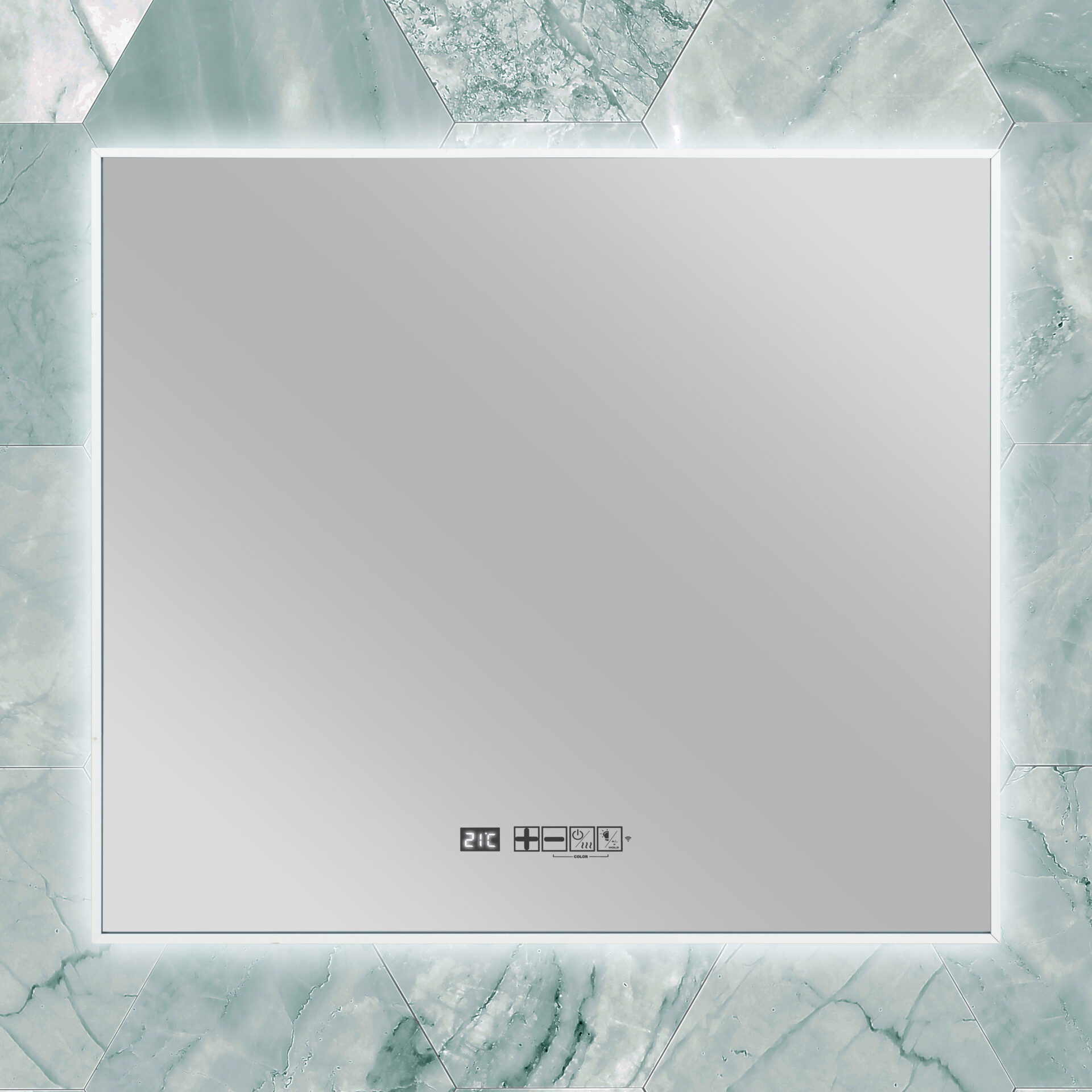 Eurom Sani Mirror LED wifi 400 White