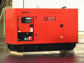 Diesel Aggregaat EPS100TDE-3A Volvo 1500rpm 71dB(A) 100 kVA | 400V | SUPER SILENT