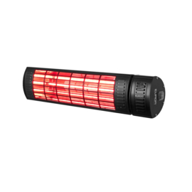 Eurom | Hangende Terrasverwarming | Elektrisch | Golden 2000 Ultra RCD Black | 2000W | 20m² | Golden Halogeen | Afst. & dimmer | 334531