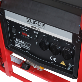 Eurom MM 6500 Generator met Mitsubishi motor (230V)