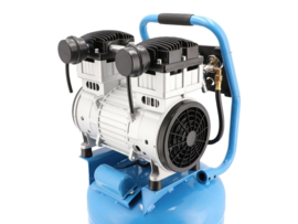 Stille Olievrije Compressor LMVO 40-250 8 bar 2 pk 150 l/min 38 l