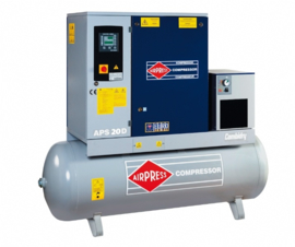 Airpress Schroefcompressor APS -D 7,5 CombiDry (+ ES 3000 energy saver systeem)