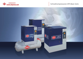 Airpress Schroefcompressor APS 4 Basic Combi