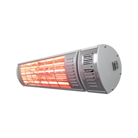 Eurom | Hangende Terrasverwarming | Elektrisch | Golden 2000 Ultra RCD | 2000W | 20m² | Golden Halogeen | Afst. & dimmer | 333893