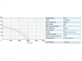 Eurom Flow TP800P oppervlakte tuinpomp