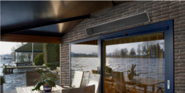 Eurom | Hangende Terrasverwarming | Elektrisch | Outdoor Heatpanel 1800 RC | 1800W | 12m² | 333930