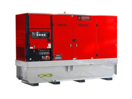 Diesel Aggregaat EPUS130TDE-3A Volvo 1500rpm 68dB(A) 130 kVA | 400V | ULTRA SILENT