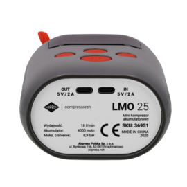 Mini Accu Compressor LMO 25 – Compact, Krachtig & Draadloos