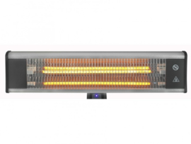 Eurom | Staande Terrasverwarming | Elektrisch |  TH1800S | 1800W | 14m² | Carbon | 333978