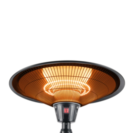 Eurom | Staande Terrasverwarming | Elektrisch | PD2100 XXL | 2100W | 17m² | Halogeen