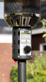 Eurom | Staande Terrasverwarming | Gas | THG10.000  | 10000W | 75m² | 323900