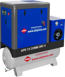 Airpress Schroefcompressor APS 7.5 CombiDry X