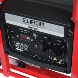 Eurom MM 3500 Generator met Mitsubishi motor (230V)
