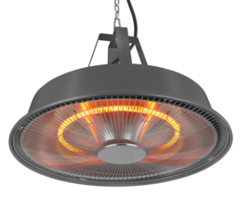 Eurom Eurom | Hangende Terrasverwarming | Elektrisch | Party Tent Heater Sail Grey | 1500W | 14m² | Carbon | 336009