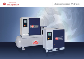Airpress Schroefcompressor APS-D 15 CombiDry (+ ES 3000 energy saver systeem)