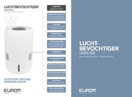 Eurom Oasis 303 luchtbevochtiger