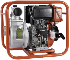 Eurom SE-80XD  diesel motorpomp  (Robin motor)
