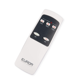 Eurom | Hangende Terrasverwarming | Elektrisch | Golden 2200 Comfort RCD | 2200W | 20m² | Afst. & Dimmer | Golden halogeen | 334524