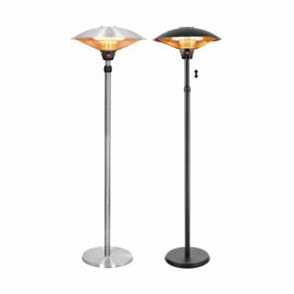 Eurom | Staande Terrasverwarming | Elektrisch | PD2100 XXL | 2100W | 17m² | Halogeen