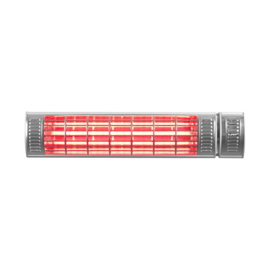 Eurom | Hangende Terrasverwarming | Elektrisch | Golden 2500 Ultra RCD | 2500W | 20m² | Golden Halogeen | Afst. & dimmer | 334555