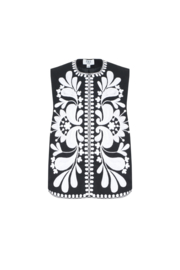 C&S THE LABEL vest Adine zwart