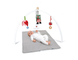 Houten babygym wit