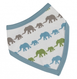 Pilotenmutsje baby Olifant - blauw multicolor