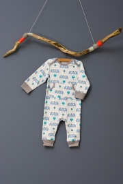 Babypyjama Olifant -  blauw