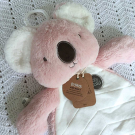 Knuffeldoekje Koala - roze