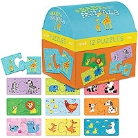 Puzzelbox Babydieren