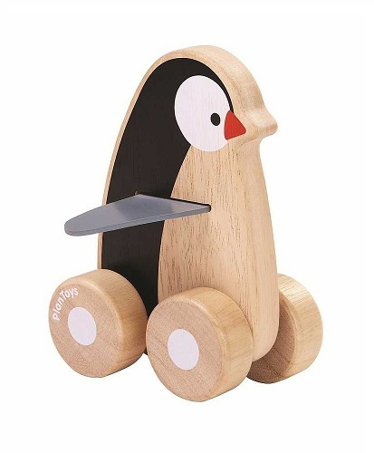 Houten duwdier Pinguin Plan Toys » deKleineVogelaar Houten duwdier Vos Plan Toys » deKleineVogelaar