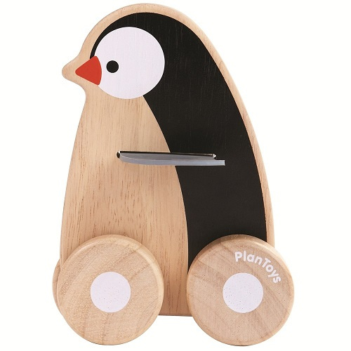 Houten duwdier Pinguin Plan Toys » deKleineVogelaar Houten duwdier Vos Plan Toys » deKleineVogelaar