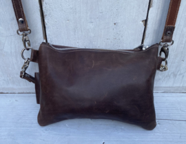 Nandoe 002 Dark Brown Skin and Leather