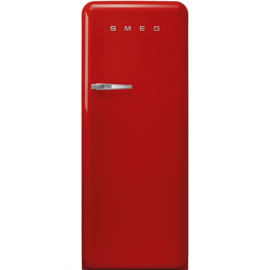 Smeg retro koelkast FAB28RRD5 rechtsdraaiend rood