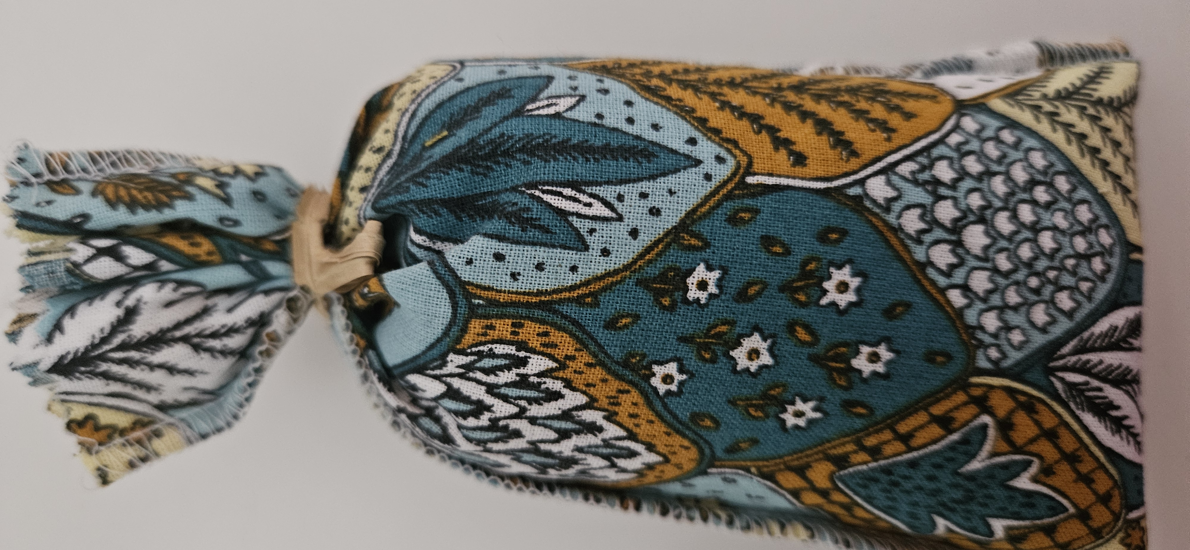 Ateliers du Luberon - Lavendelzakje Hibiscus Blauw Bonte Kleur - Lavendel