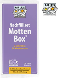 Aries Mottenbox - Navulling Kledingmot  Eco - Anti Mot - Gifvrij - Lokstof