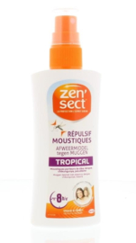 Zensect - Skin Protect Tropical Spray  Geen Deet - Anti Mug - 100 ml.