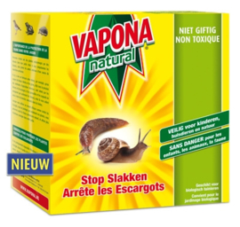 Vapona Natural Stop Slakken Tegen Slakken & Naaktslakken 500 gram.