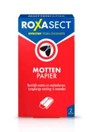 Roxasect - Anti Mottenpapier - Mottenlarven - Insectenbestrijding - Per Stuk