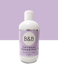 B&B Italiaans Wasparfum Lavendel Kalmerend & Rustgevende Geur - 250 ml.
