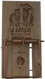 Ecosect Luna - Houten Muizenval (per stuk)