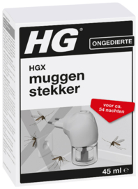 HGX Muggenstekker Inclusief Vulling Anti Mug Anti Mot